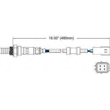 Walker Products 250-24067 4-Wire Oxygen Sensor