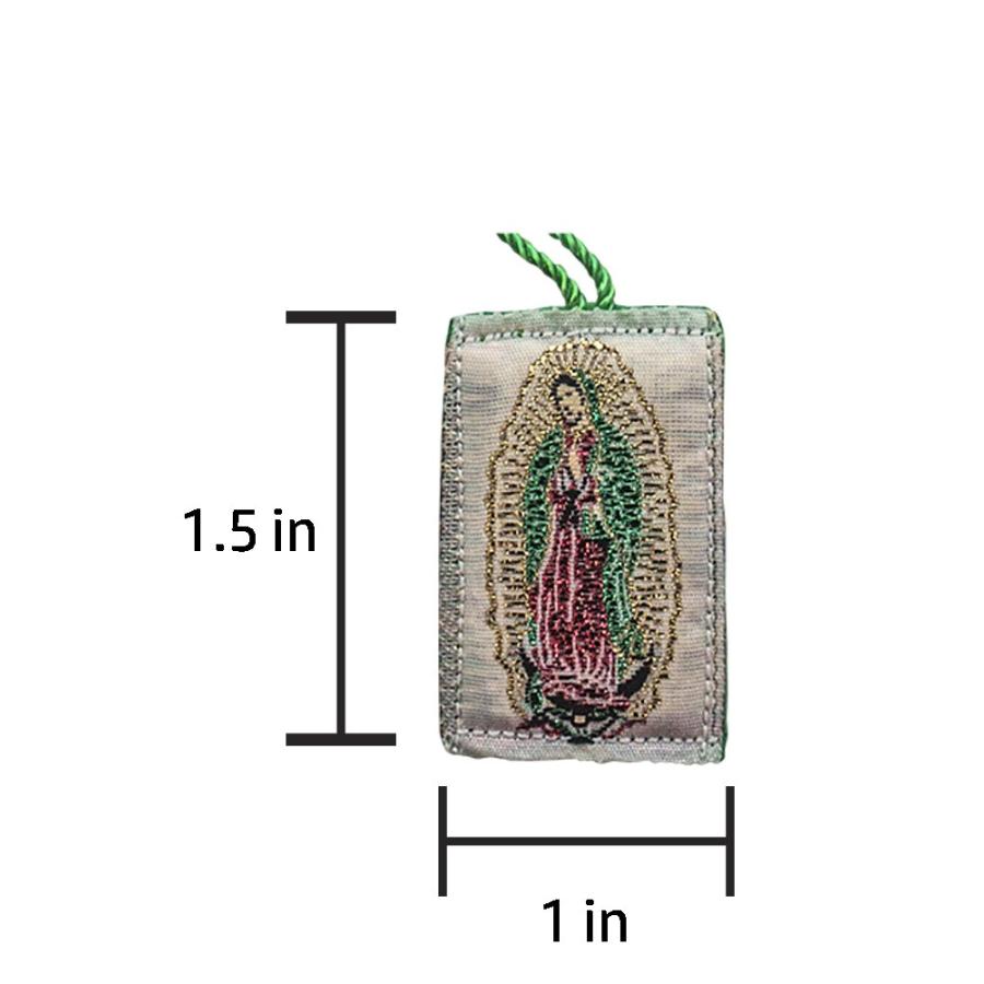 Escapulario - Virgen de Guadalupe con San Judas Tadeo - Santos de Mexico Original Blessing of St Jude｜kame-express｜02