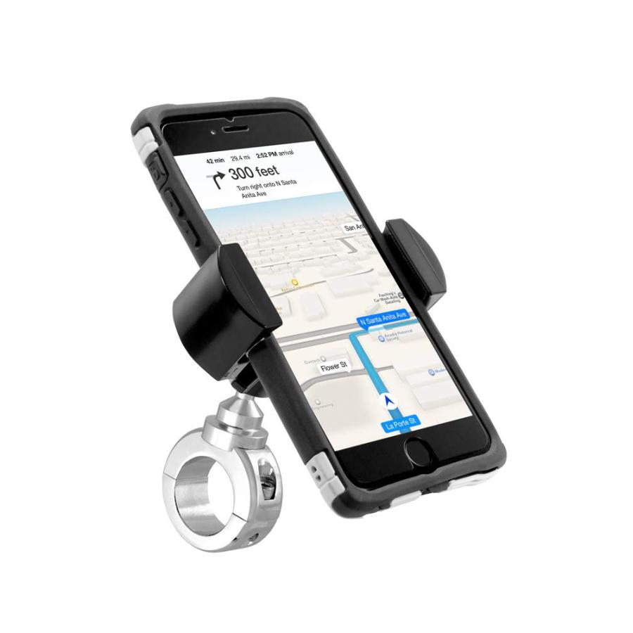 ARKON Mounts RVMC2C RoadVise Motorcycle Phone Mount for iPhone 12 11 Galaxy Note 20 10 S20 S10 Retail Chrome｜kame-express｜04