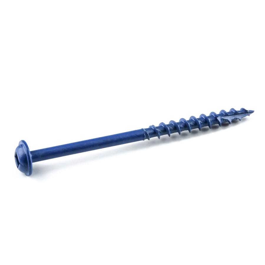 Kreg Blue-Kote WR Pocket Boring Schroeven Met Sluitringkop, Grof, 32 Mm Blauwe Coating 8 100 Stuks
