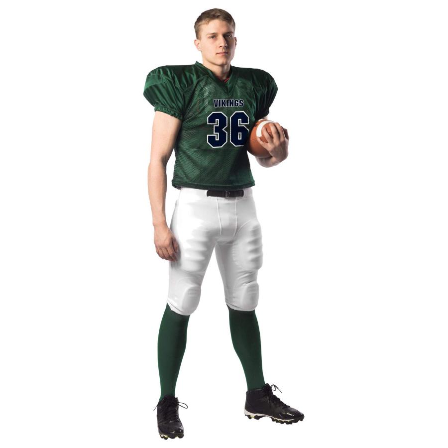 CHAMPRO Scrimmage - Confezione 6 Gilet Da Allenamento In Poliestere Mesh Con Vita Elastica - 2
