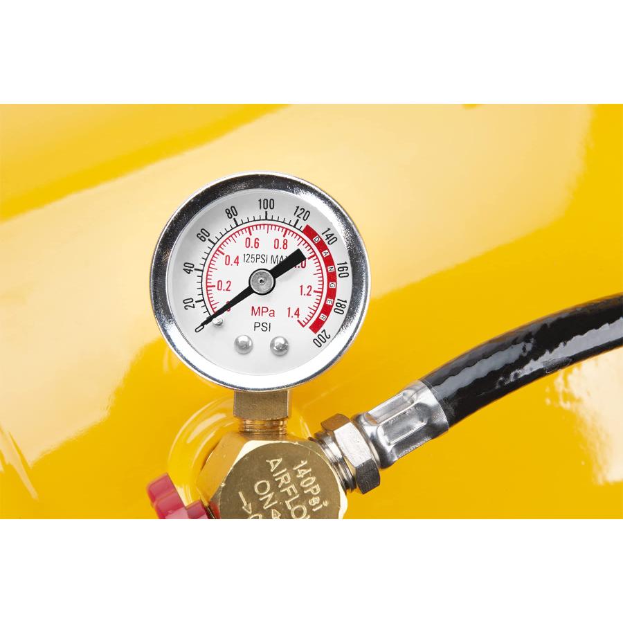 Performance Tool 0-200 PSI Air Gauge for Air Tank Accessory W10055｜kame-express｜02