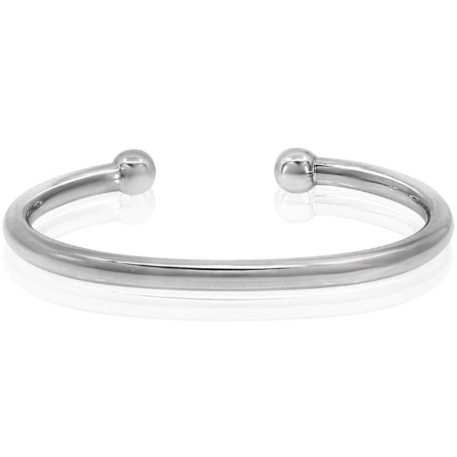 VY JEWELRY Classic Bangle 925 Sterling Silver Cuff Bracelet for Men Women - Made in Thailand  M｜kame-express｜05