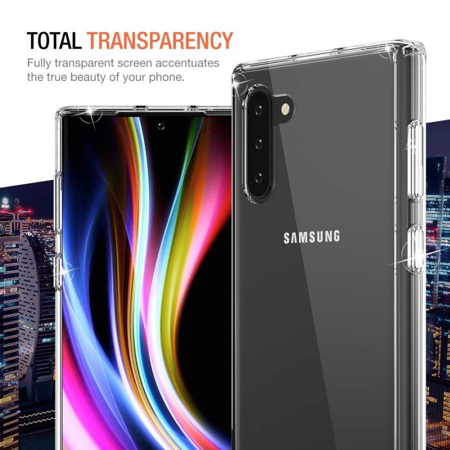 Trianium Clarium Case Designed for Galaxy Note 10 Case (2019 6.3 Display Phone) - Reinforced Corner TPU Cushion and Hybr｜kame-express｜05