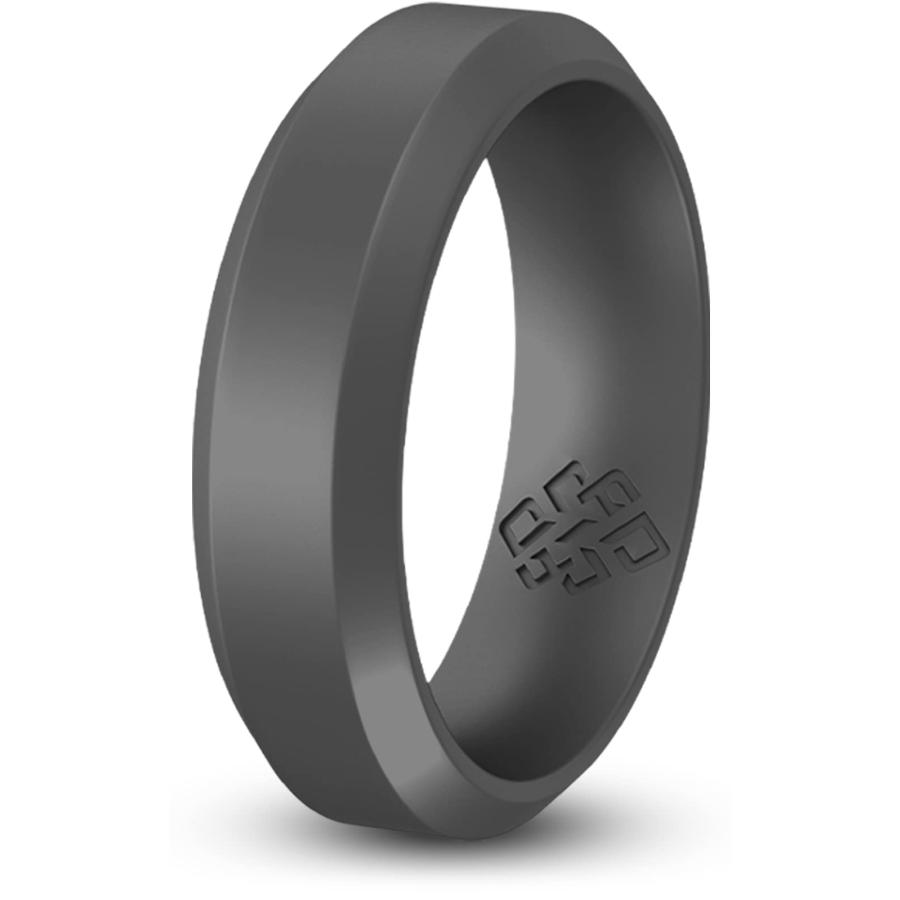 Rubber Wedding Bands For Men Mens Rings Forest Or Mountain