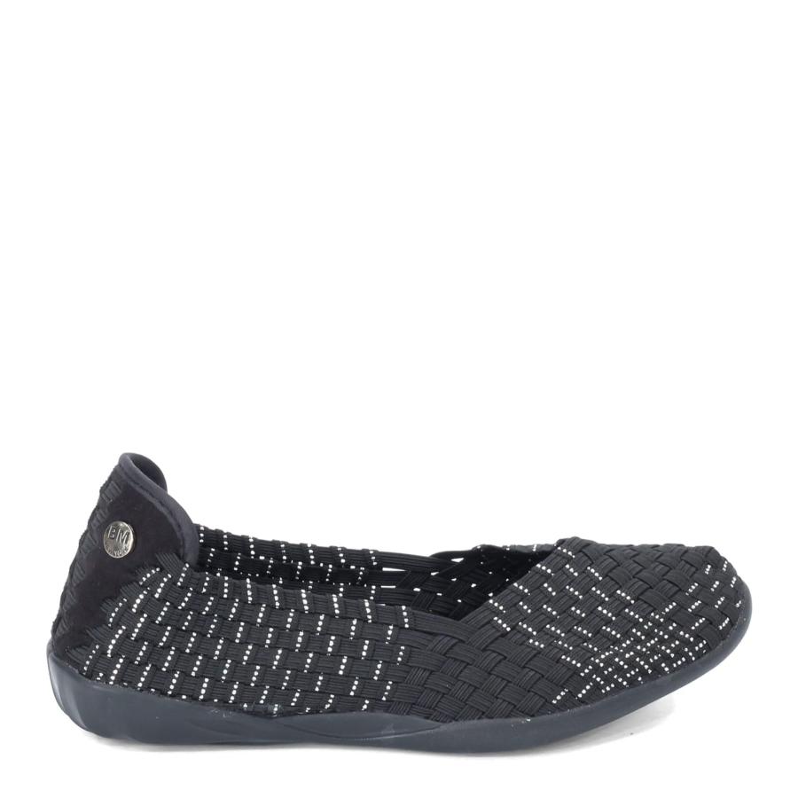 Bernie Mev Women's Catwalk Slip-On Black Silver 38 M｜kame-express｜02