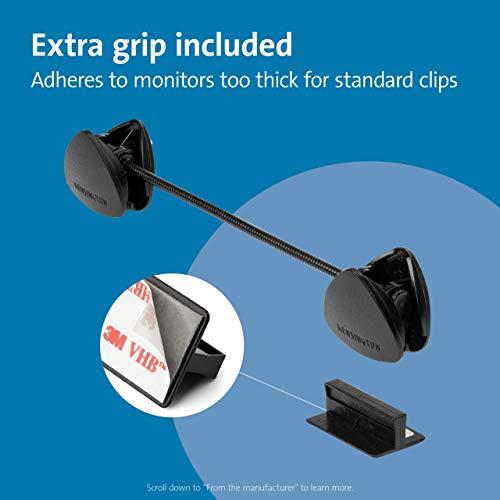 Kensington Flex Clip Copyholder (K62081BF) Black 9-3/4 Wide Black｜kame-express｜06