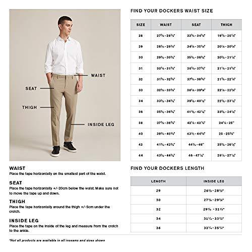 Dockers Men's Straight Fit Easy Khaki Pants Dark Pebble 38W x 30L｜kame-express｜04