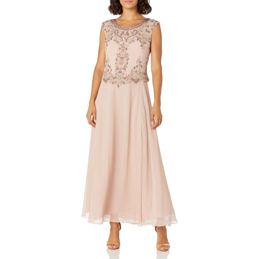 knee length dresses for ladies J Kara Long Mother of the Bride Dress Sale