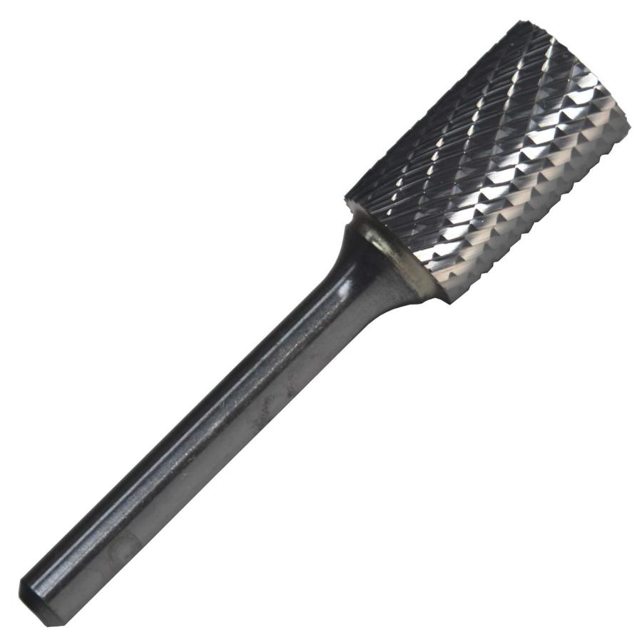 Drill America SA-7NF Carbide Burr/Rotary File Cylindrical None-Ferrous for Aluminum 3/4 Dia. x 1 Cut Length with 1/4 Sha