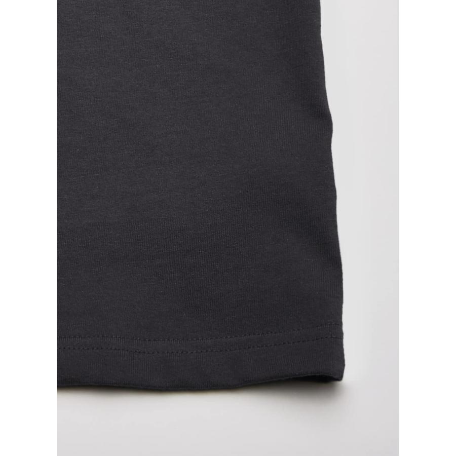 Dickie's Men's Short Sleeve Heavyweight Crew Neck Pocket T-Shirt Charcoal X-Large｜kame-express｜04