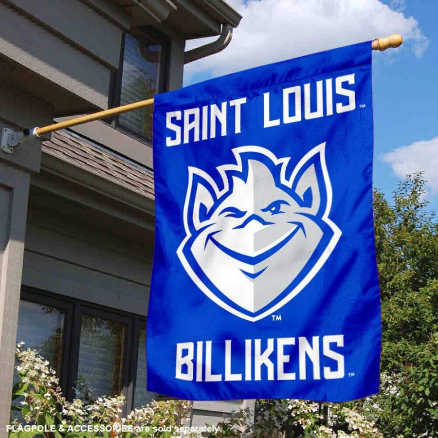 スーパーセール期間限定 SLU Billikens New Logo Double Sided House Flag