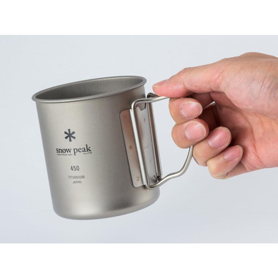 Snow Peak MG-142 Mug Sierra Cup Titanium Single Mug Capacity: 10.1 fl oz (300 ml)｜kame-express｜02