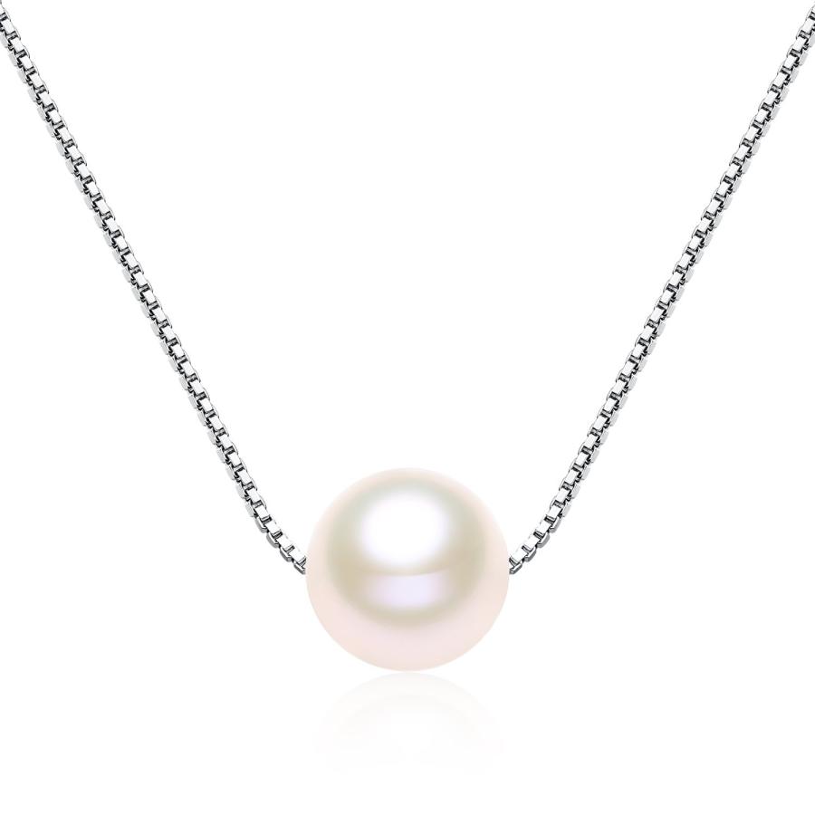 Collana Con Ciondolo A Forma Di Chiave Retrò In Argento Sterling 925 – VIKI LYNN Con Dettagli In Perla E Zirconia Cubica – Gioiello Vintage Per Donna - 3