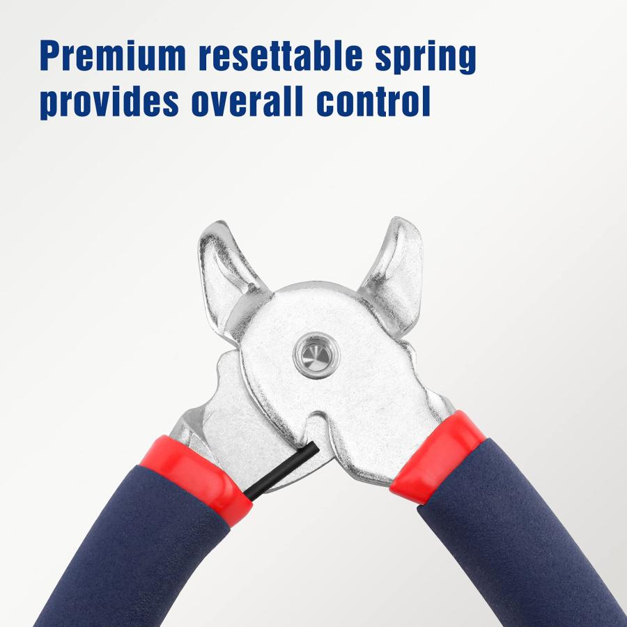 Hog Rings Hog Ringer Pliers & 200 3/4" Netting Fence Cages Car - Foto 2