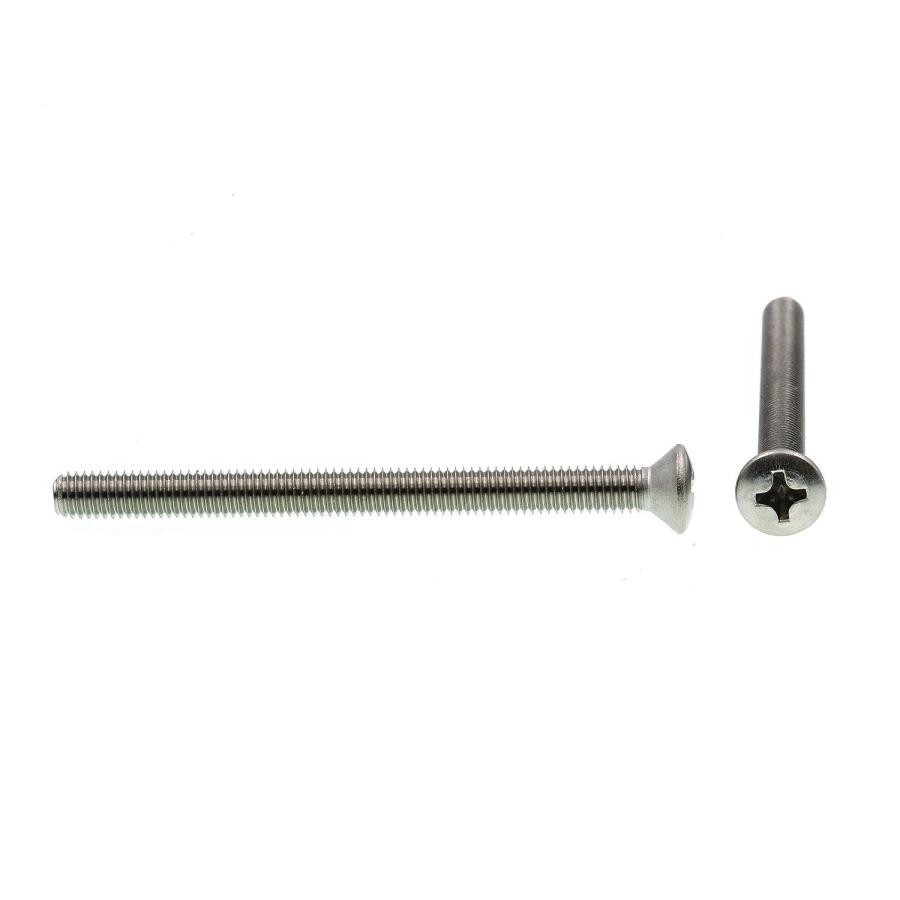 100 Viti Macchina In Acciaio Inox #6-32 X 1-1/4 – Testa Padella Phillips, Albany County Fasteners
