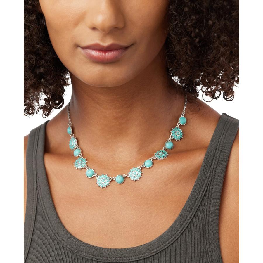 Lucky Brand Turquoise Collar Necklace｜kame-express｜03