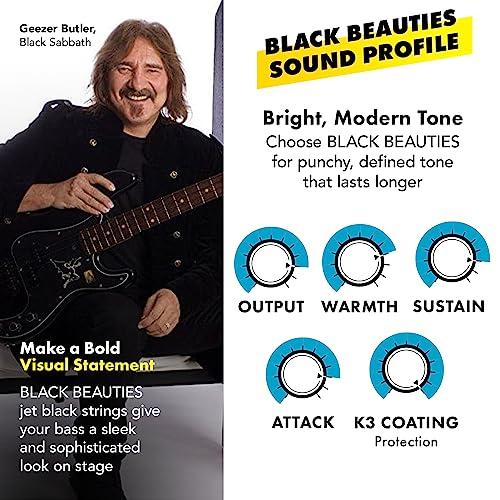 購入可能商品 DR Strings BLACK BEAUTIES Bass Guitar Strings (BKB5-40)
