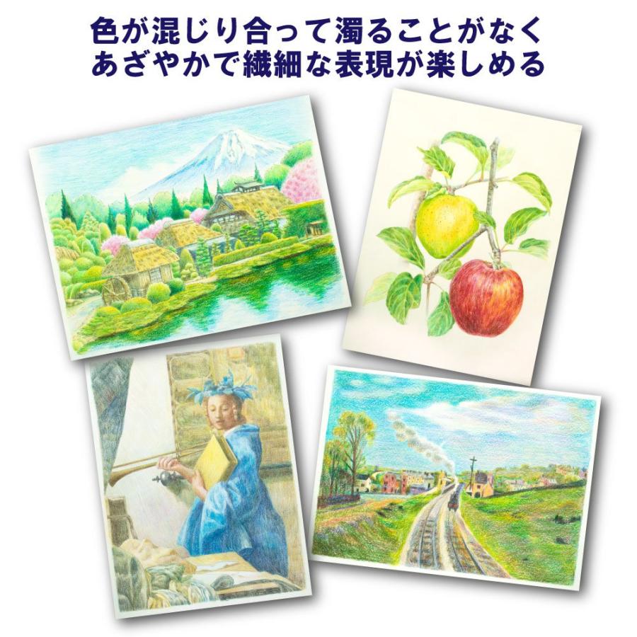 60 Color Pencil Set Van Gogh (Metal Cased) (Japan Import)｜kame-express｜05