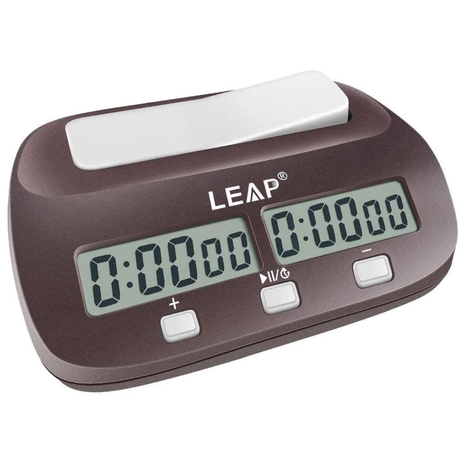 LEAP Chess Clock Digital Timer Professional for Board Games with Alarm ...
