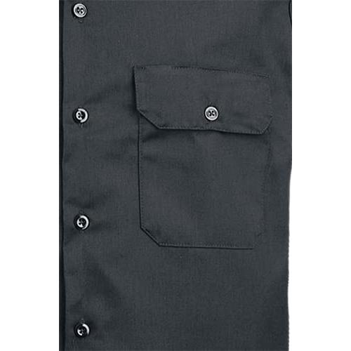 Dickies mens Short-sleeve Work Shirt Black Extra Large｜kame-express｜06