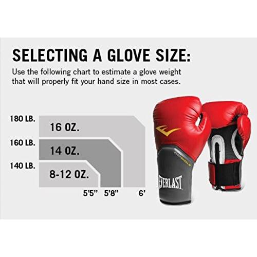 Everlast Pro Style 8-Ounce Training Gloves (Black) : かめよ