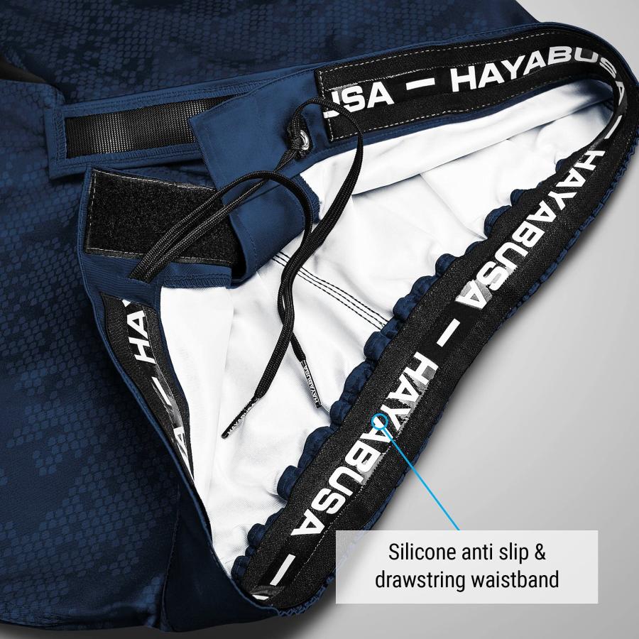 Hayabusa Hexagon BJJ Shorts - Navy X-Large｜kame-express｜02