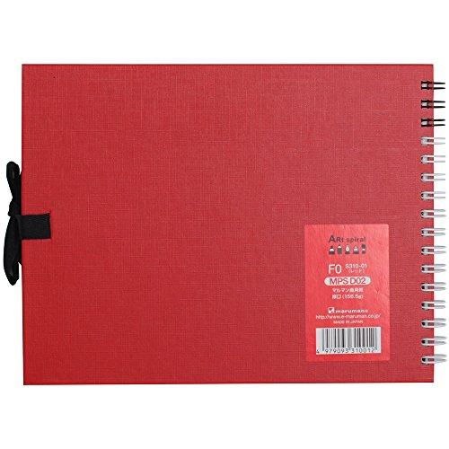Maruman Sketchbook F1 Size - 24 Sheets Thick Drawing Paper, Blue Cover, Spiral Bound, Acid-Free - View #7