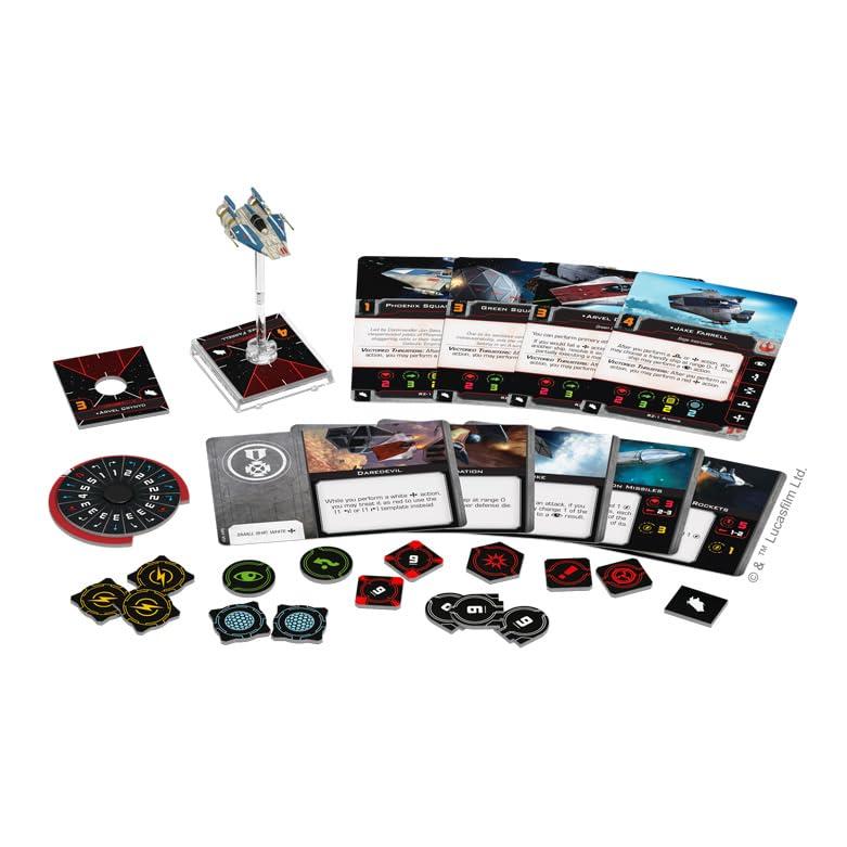 Star Wars X-Wing 2nd Edition Miniatures Game RZ-1 A-Wing EXPANSION PACK | Strategy Game for Adults and Teens | Ages 14+｜kame-express｜02