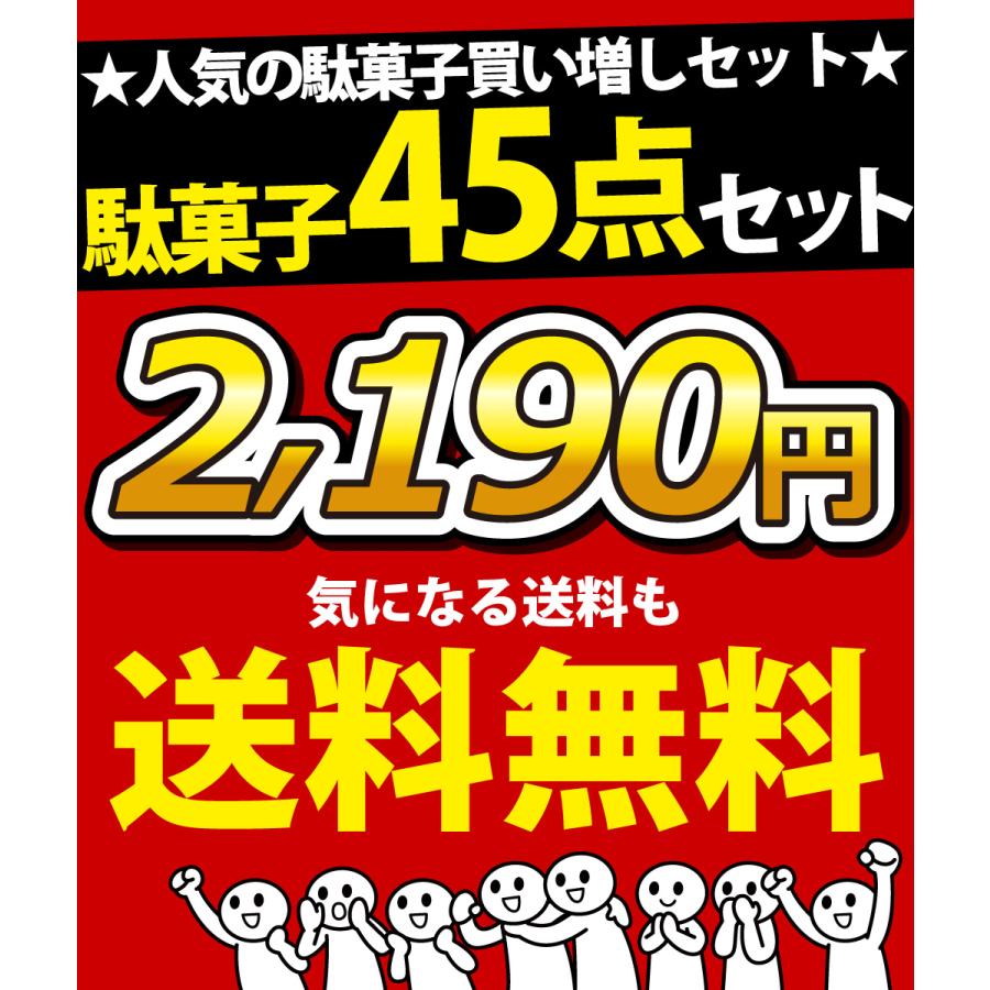 お菓子45点詰め合わせ おやつカンパニー 駄菓子詰め合わせ 45点 ☆買い増しセット☆ 送料無料