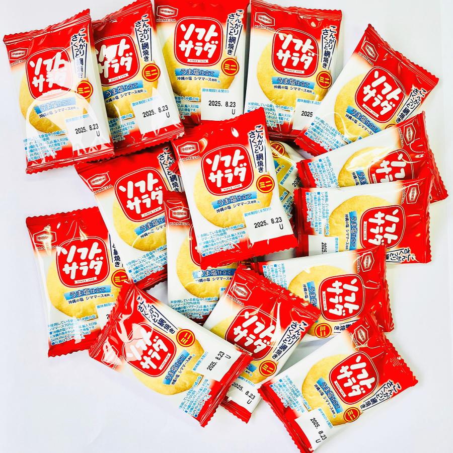 亀田製菓 亀田製菓 ソフトサラダ ミニ 1袋 2.6g(1枚)×400袋 亀田製菓 亀田製菓 ソフトサラダ ミニ 1袋 2.6g(1枚)×400袋