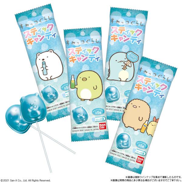 すみっコぐらし　まとめ売り　大量 BANDAI（バンダイ） すみっコぐらしスティックキャンディ 1袋（1本