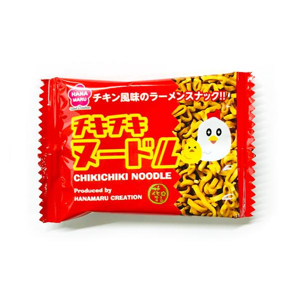 花まる チキチキヌードル 1袋（4g）×25袋 バラまき！つかみどりの買い