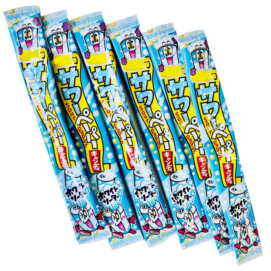 やおきん サワーペーパーキャンディ ホワイトソーダ味 1個（15g）×36個