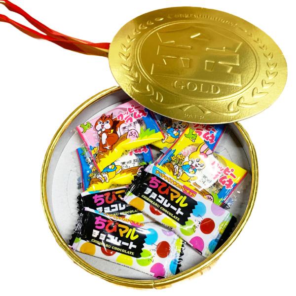 輪投げチョコ メダル やおきん 21g金メダルチョコ 1ケース