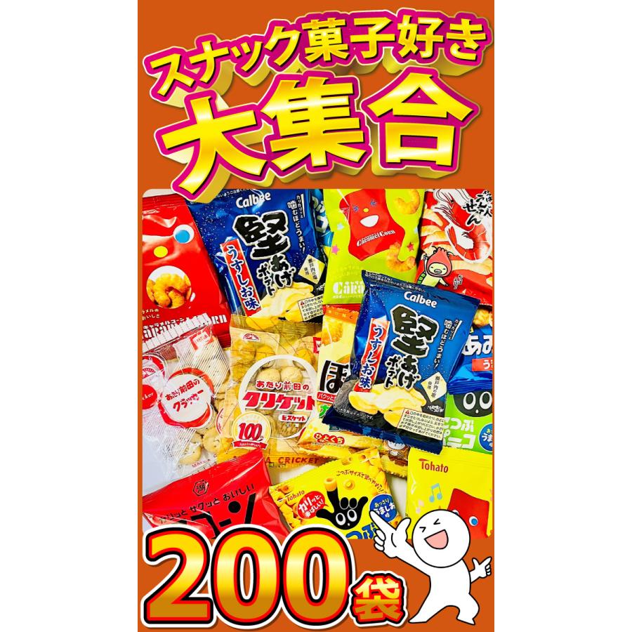 ちょっと一息♪大人の小袋お菓子 合計200袋 詰め合わせセット おつまみ