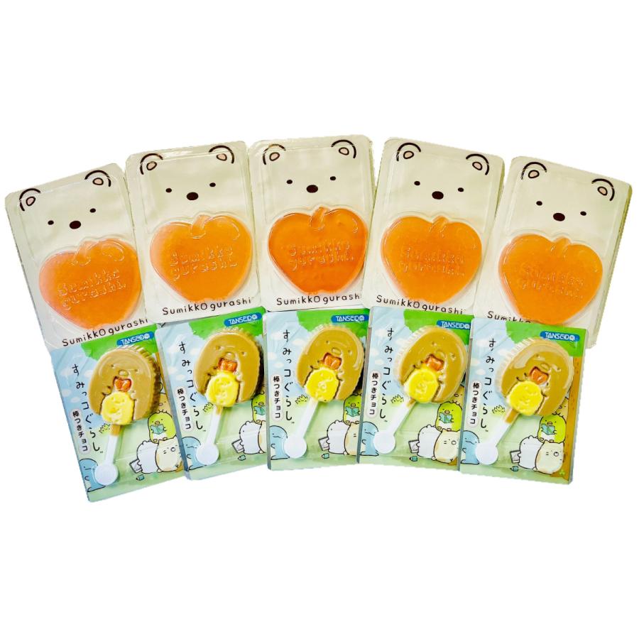 TANSEIDO 丹生堂 すみっコぐらし 「とんかつ 棒つきチョコ