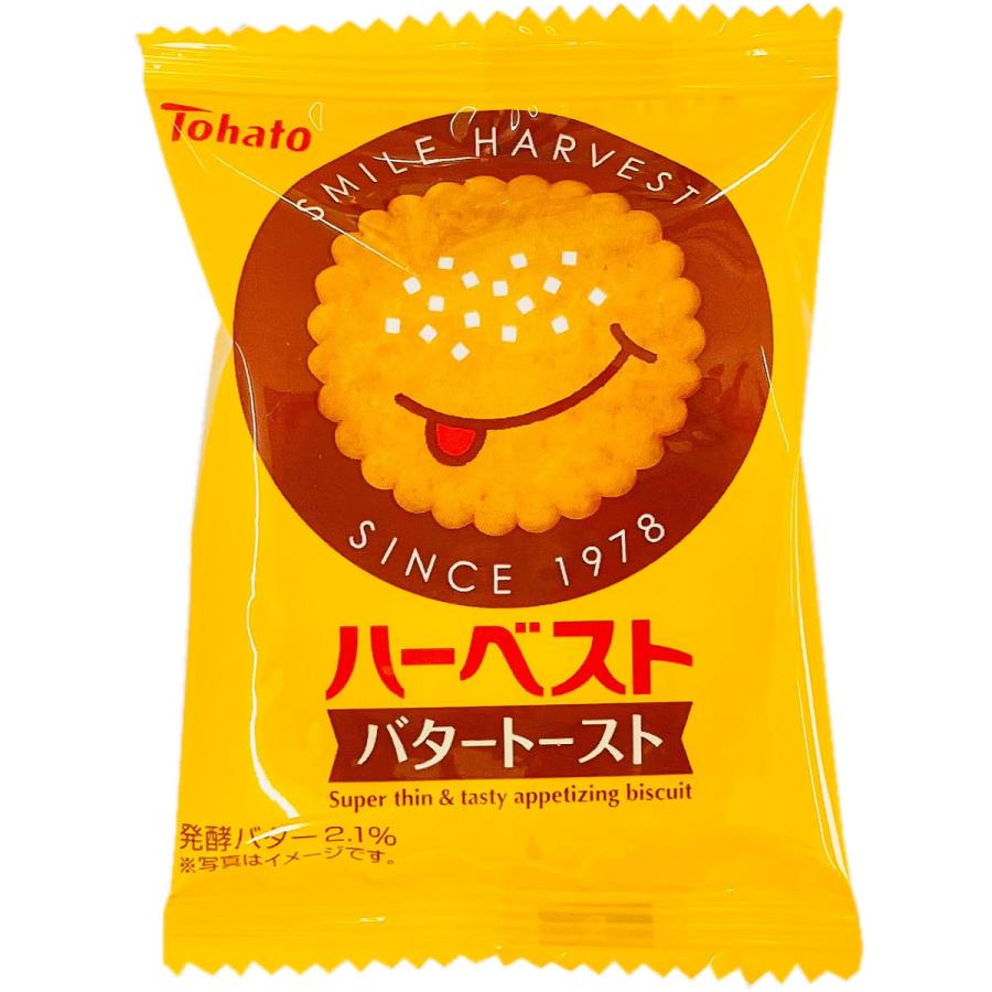 東ハト ハーベスト バタートースト 1袋（4枚入 11g）×48袋 送料無料 業務用 大量 お菓子 詰め合わせ お試し 訳あり ビスケット ...