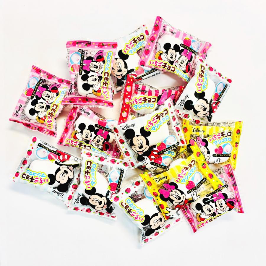 エイワ ディズニー ミッキー＆ミニー いちごチョコマシュマロ 30個