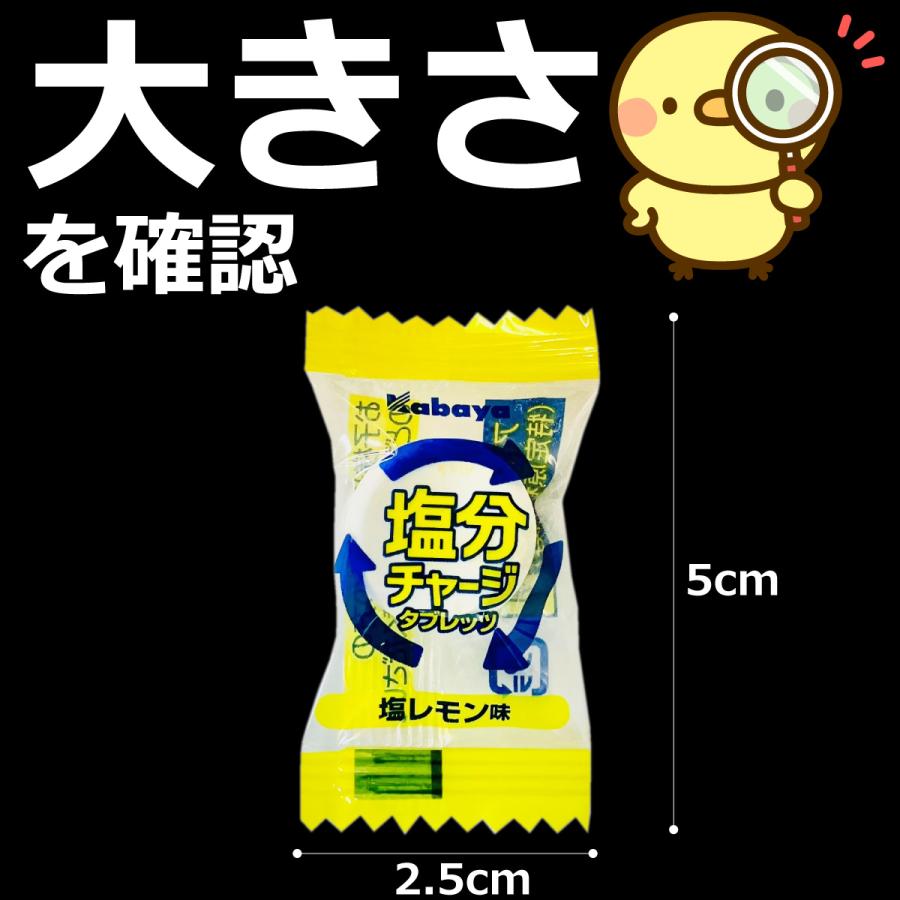 Kabaya カバヤ 塩分チャージ タブレッツ 塩レモン味 13袋（合計約333個