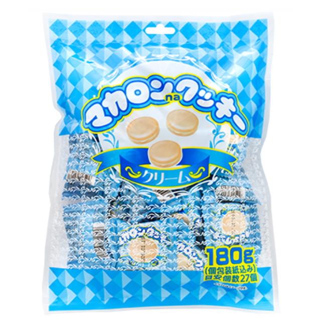 1個あたり約22円！ やおきん マカロンクッキークリーム 4袋（バラで