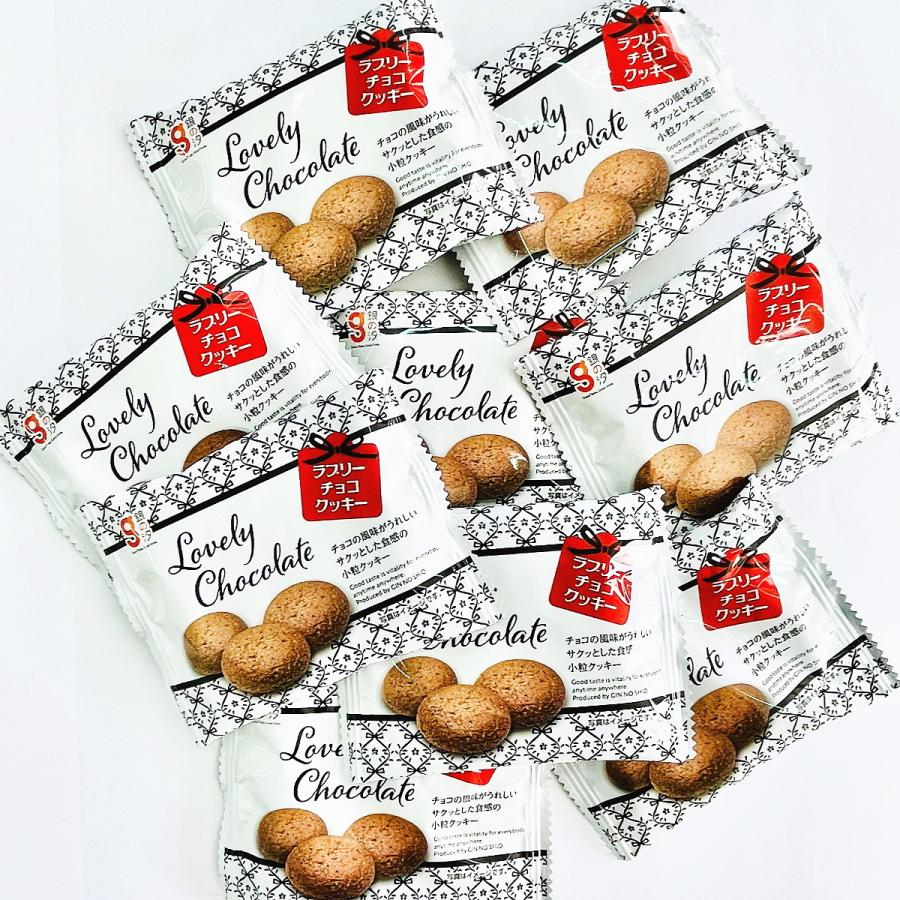 1袋約60円！ 銀の汐 ラブリー チョコクッキー 1袋（10g）×40袋 送料
