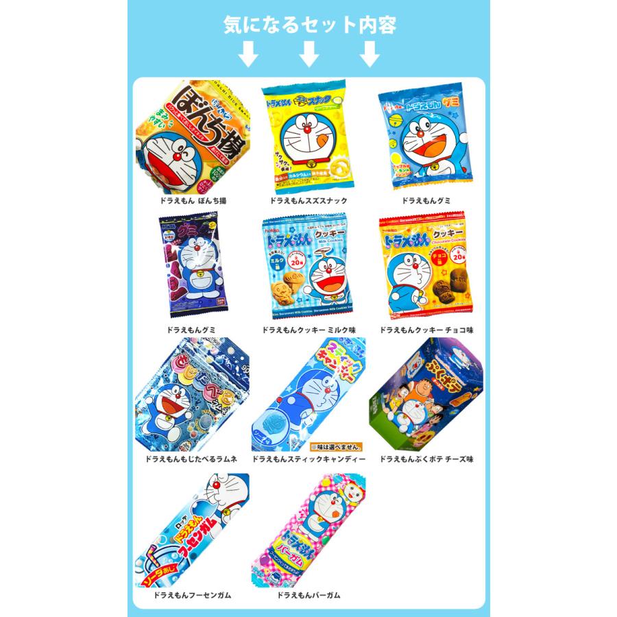 送料無料 あすつく対応 ドラえもんギフト袋 ドラえもんお菓子ケース付き ドラえもんお楽しみ袋 大量 お菓子 おやつ 販促品 お祭り Doraemonset 亀のすけ 通販 Yahoo ショッピング