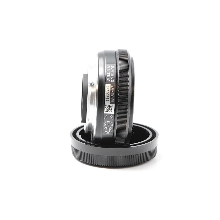 ☆新品級☆FUJIFILM 単焦点広角レンズ XF27mmF2.8 B ブラック |  | 04
