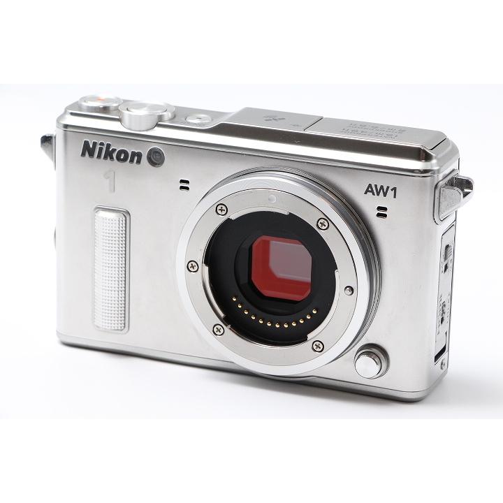 ☆新品級☆Nikon Nikon1 AW1 防水ズームレンズキット シルバー｜kameraya310｜02