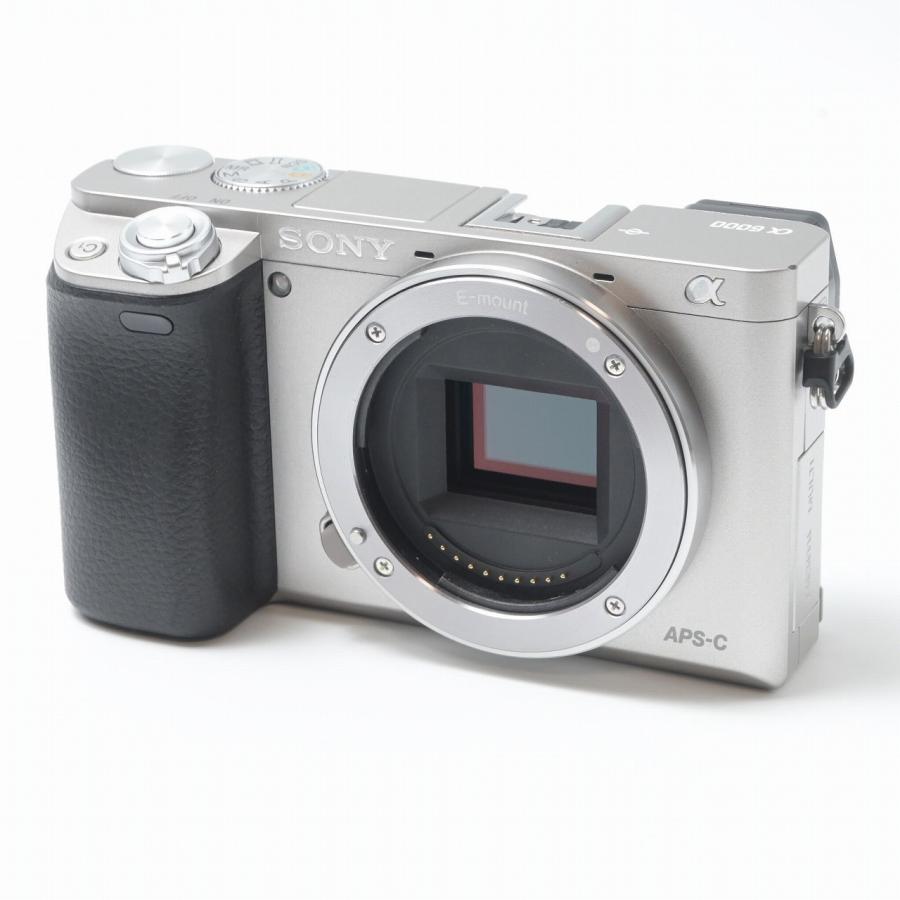 ★極上品★ソニー ミラーレス一眼 α6000 パワーズームレンズキット E PZ 16-50mm F3.5-5.6 OSS シルバー ILCE-6000L S |  | 01