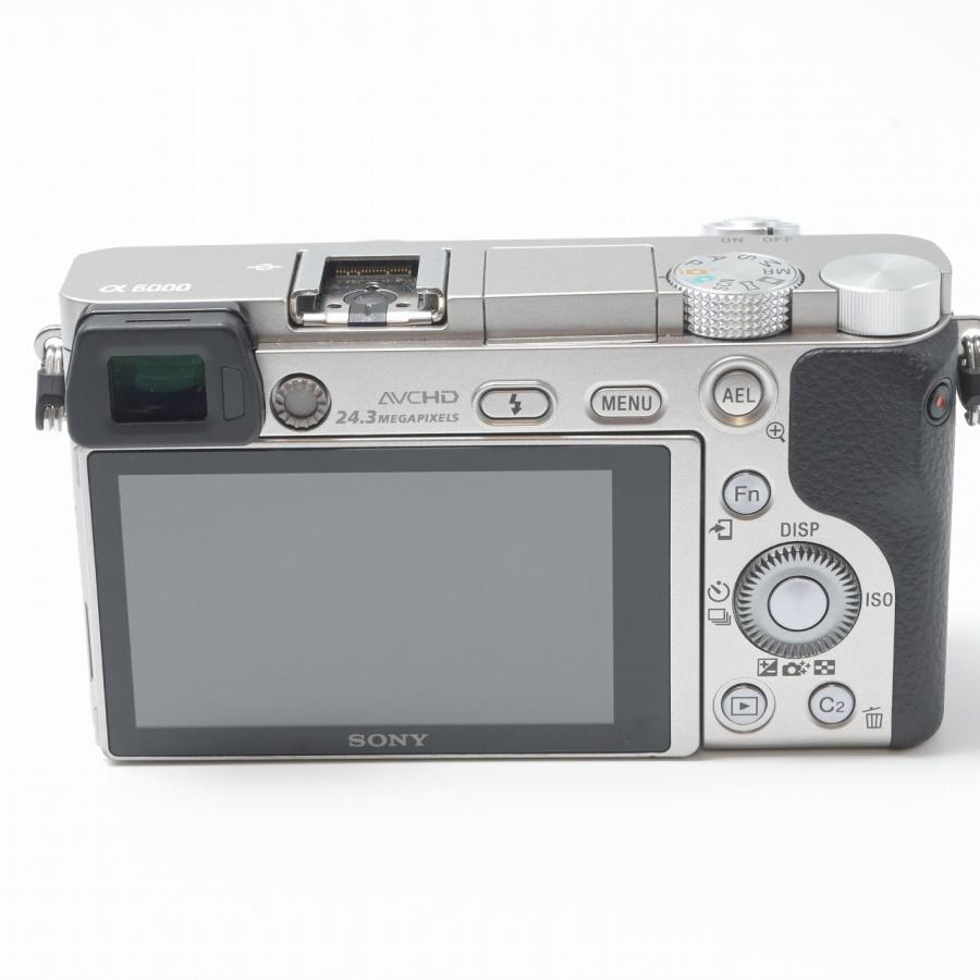 ★極上品★ソニー ミラーレス一眼 α6000 パワーズームレンズキット E PZ 16-50mm F3.5-5.6 OSS シルバー ILCE-6000L S |  | 02