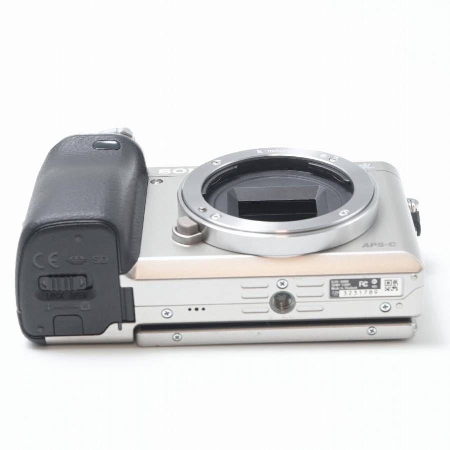 ★極上品★ソニー ミラーレス一眼 α6000 パワーズームレンズキット E PZ 16-50mm F3.5-5.6 OSS シルバー ILCE-6000L S |  | 04