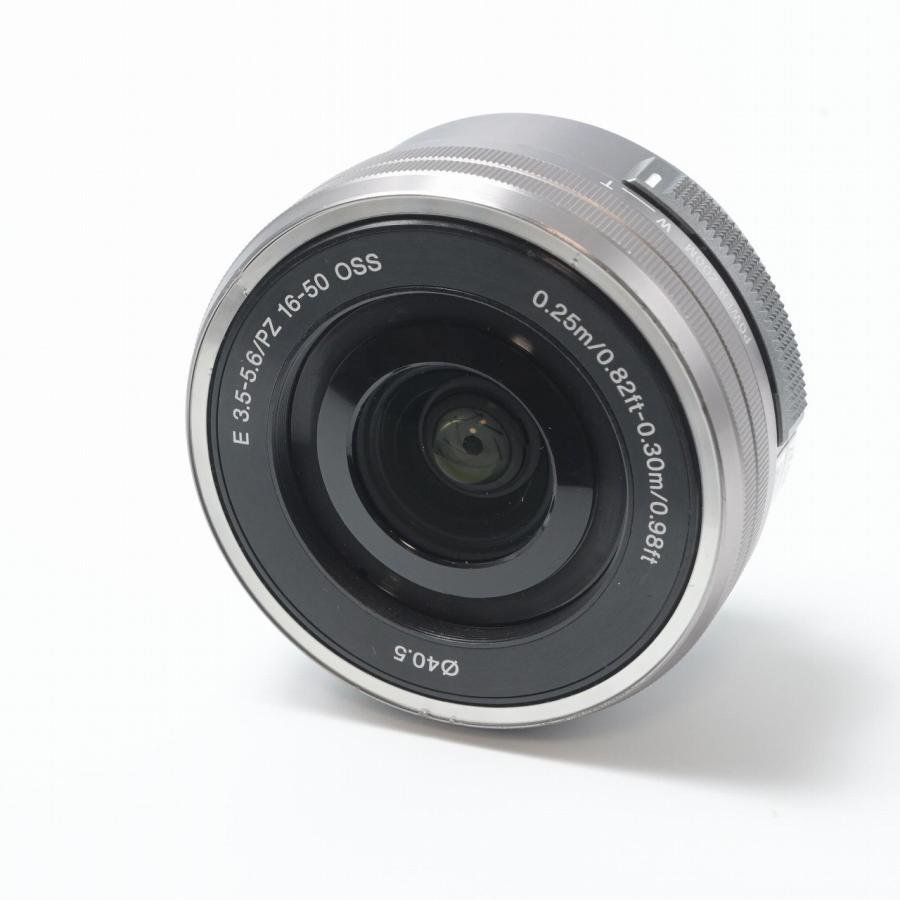 ★極上品★ソニー ミラーレス一眼 α6000 パワーズームレンズキット E PZ 16-50mm F3.5-5.6 OSS シルバー ILCE-6000L S |  | 06