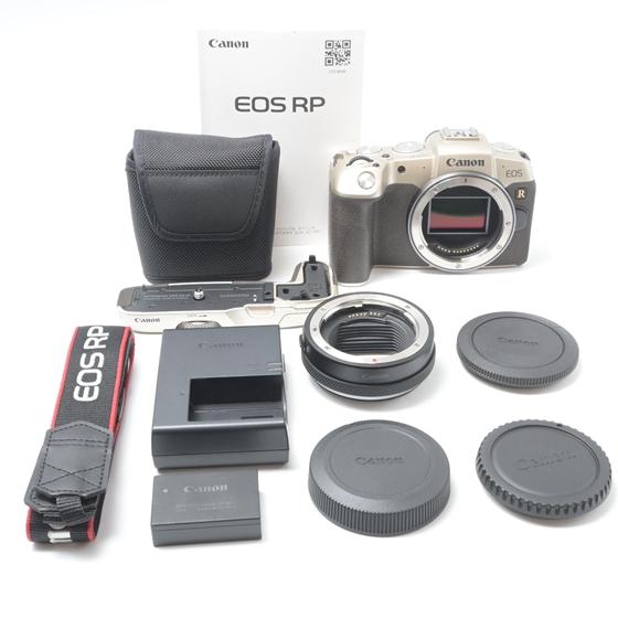 ☆新品級☆Canon ミラーレス一眼 カメラ EOS RP ゴールド マウント 
